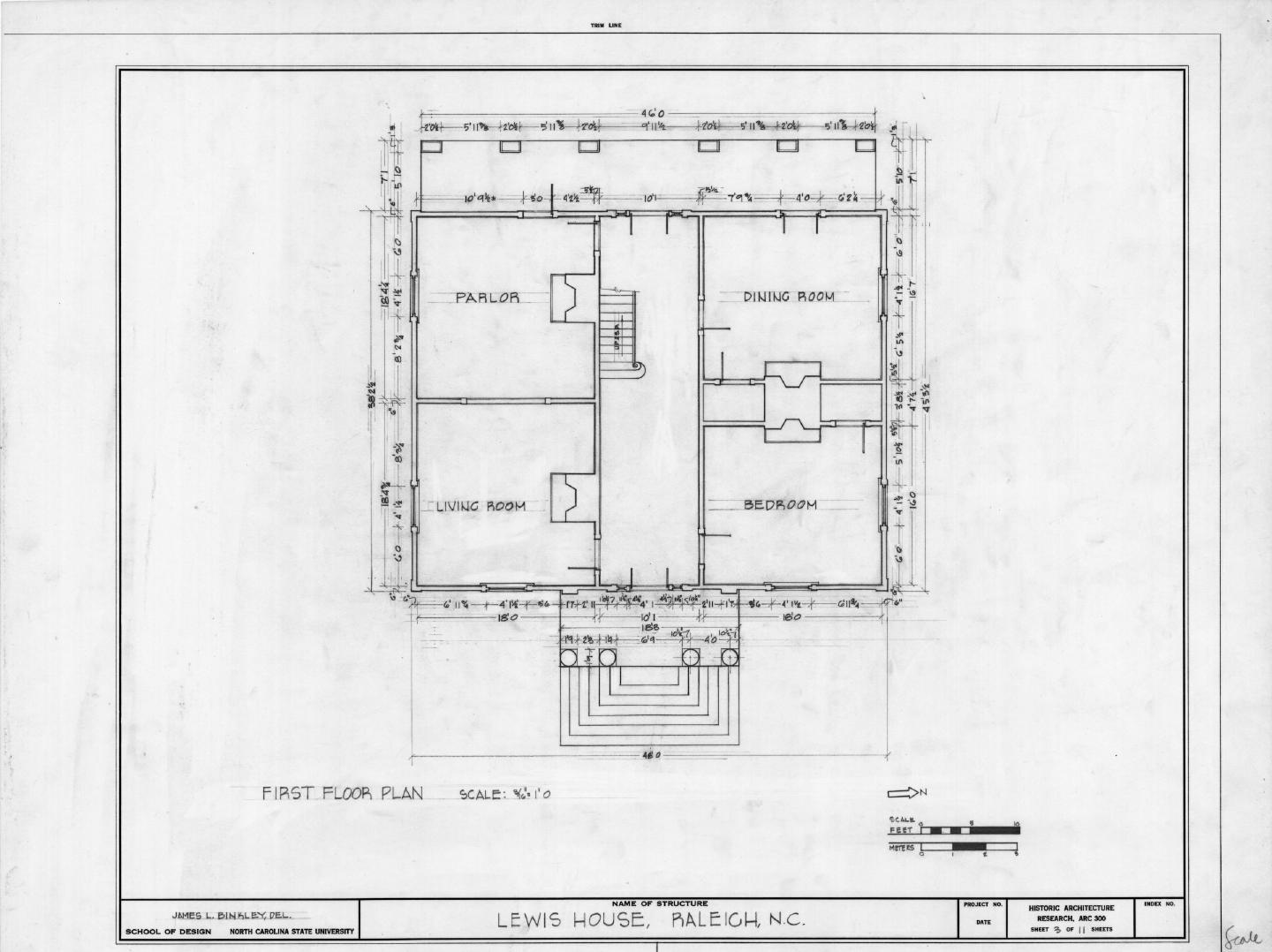 Lewis-Smith House, 1966