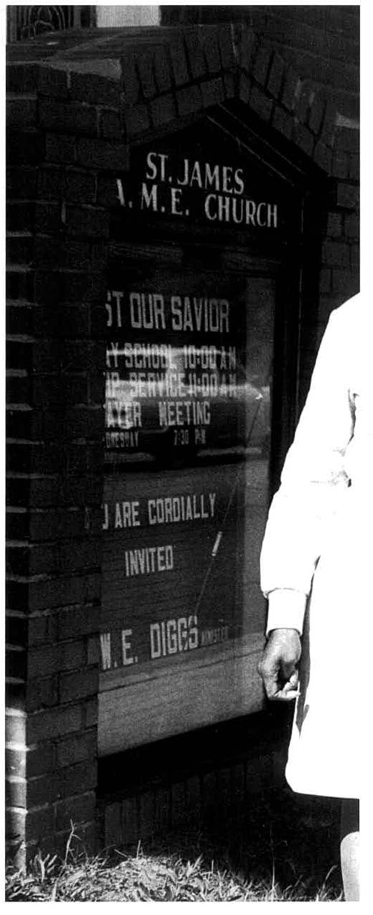 Saint James African Methodist Episcopal Church, 1975